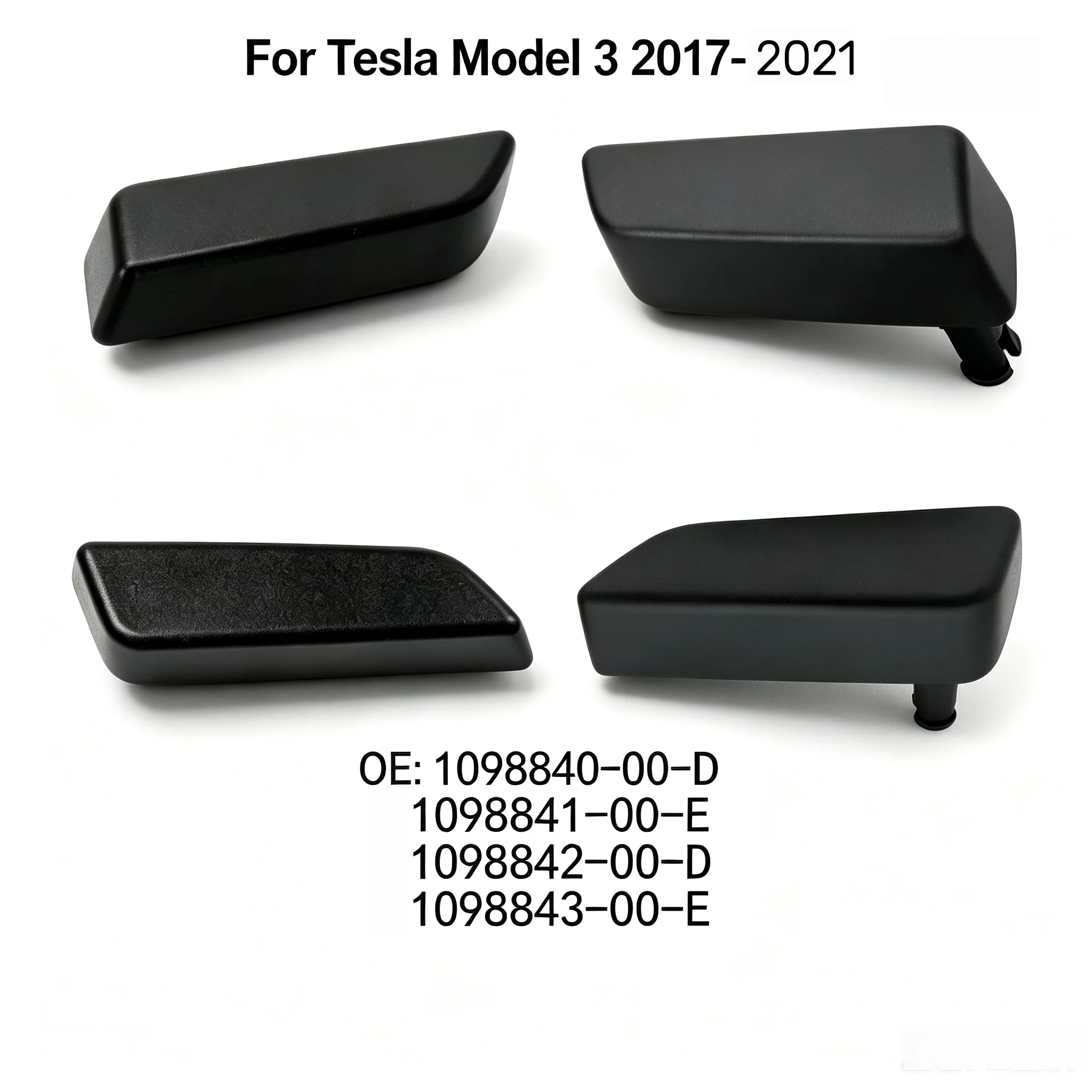 New Front Seat Control Switches Cap & Button OEM 1098840-00-D 1098841-00-E 1098842-00-D 1098843-00-E for Tesla Model 3 2017-2021