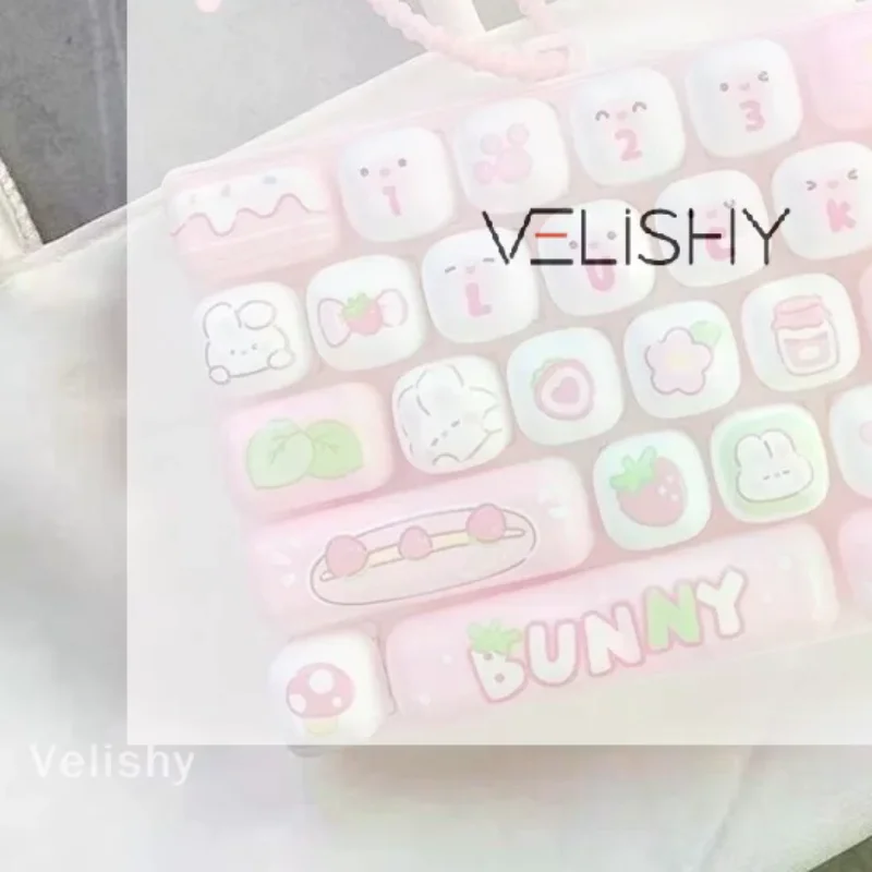 Animal Diary 26 Grids Stress Relief Simulation Keyboard Keychain Desktop Decoration Student Bag Ornament Toy Creative Gift New