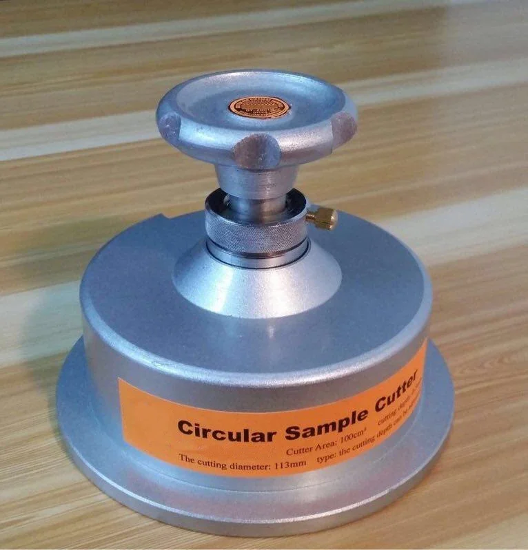 Paper Round Cutter Process Testing Machine Circle Sample Cutter