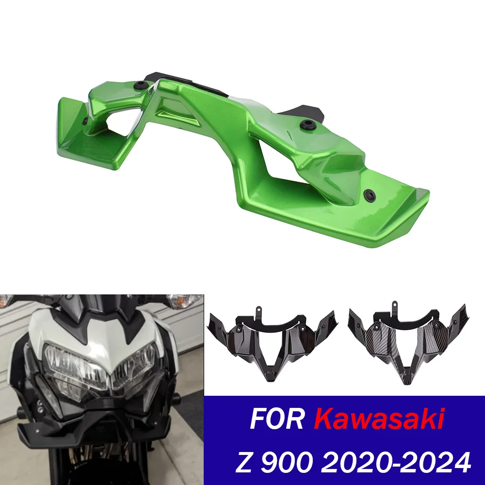 

Motorcycle Beak Nose Cone Extension Cover For Kawasaki Z900 2020-2024 Z 900 Model Front Fender Mudguard Extender Cowl Accessory
