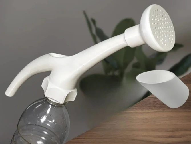 2-in-1 Bottle Cap Watering Device 3D Printed Watering Tool