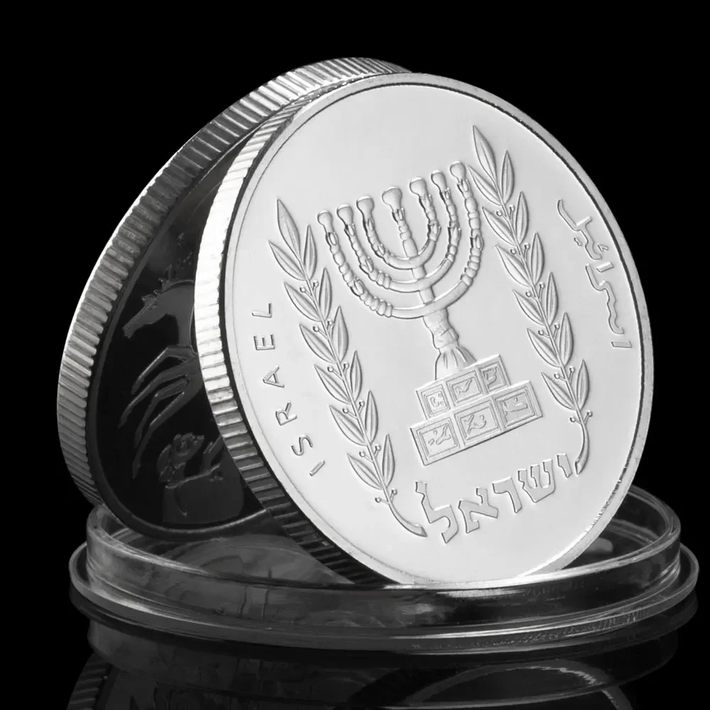 Bible Story Coin Collectible Silver Plated Souvenir  Israel History Medal Collection Art Creative Gift Commemorative Coin