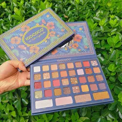Flower Mermaid Eyeshadow Palette 36Color Matte Shimmer Chameleon Women Beauty Eye Shadow Flowers Know Makeup