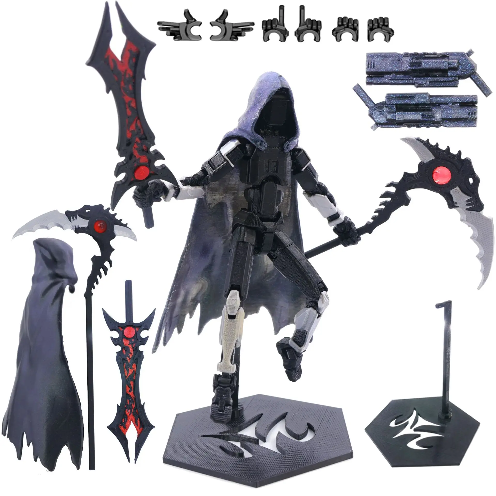 

3D Cute Printing Movable Posing Doll 13 Multi-joint Movable Toy Desktop Decoration Car Accessories Dummy Boy Girl Birthday Gift