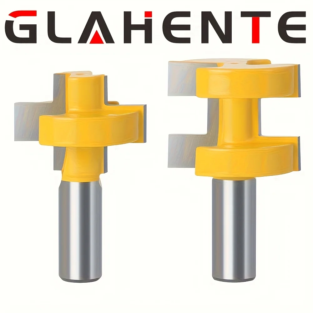 

‌8mm & 1/2" Shank Straight Tooth Mortising Router Bit Set - for Mortise/Tenon Joints, Flooring, Paneling & Woodworking‌