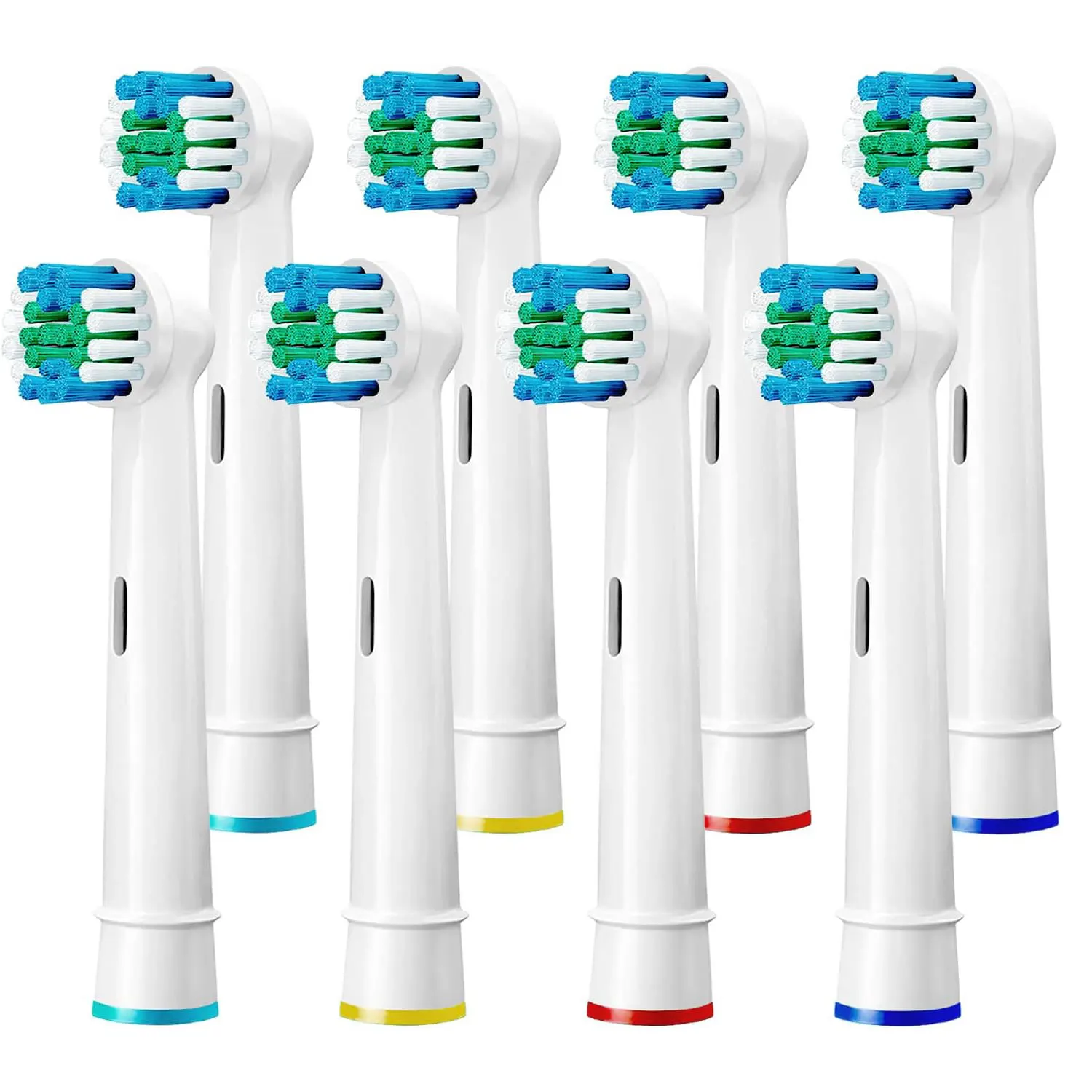 8 Pack Replacement Toothbrush Heads Compatible with Oral-B Braun Professional Electric Toothbrush Heads Brush Heads