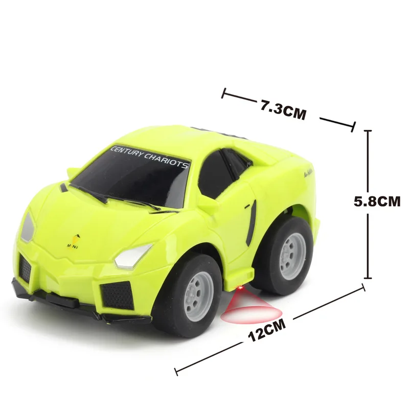 Q Version Mini Fernbedienung Auto elektrische Kinder auto drahtlose Cartoon Mini Modell Spielzeug Spielzeug für Kinder Geschenke für Jungen Spielzeug