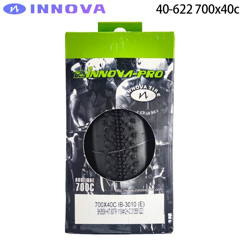 INNOVA IB-3010 29 inch 700x40C Black Brown Edge Folding Tire for MTB Bike Road Gravel XC Off-Road Bicycle Tire Cycling Parts