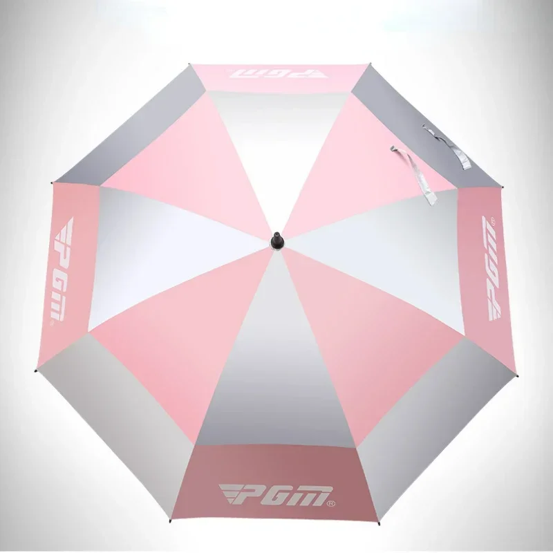 PGM Golf Umbrella Double-layer Wear-resistant Rain-proof Sunscreen Fiberglass Material Spring and Summer Automatic Manual YS003