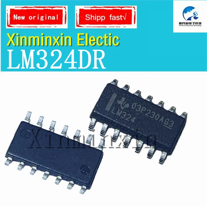 

5 шт./лот LM324DR LM324 SOIC-14 операционный усилитель микросхема 100% новый оригинальный в наличии