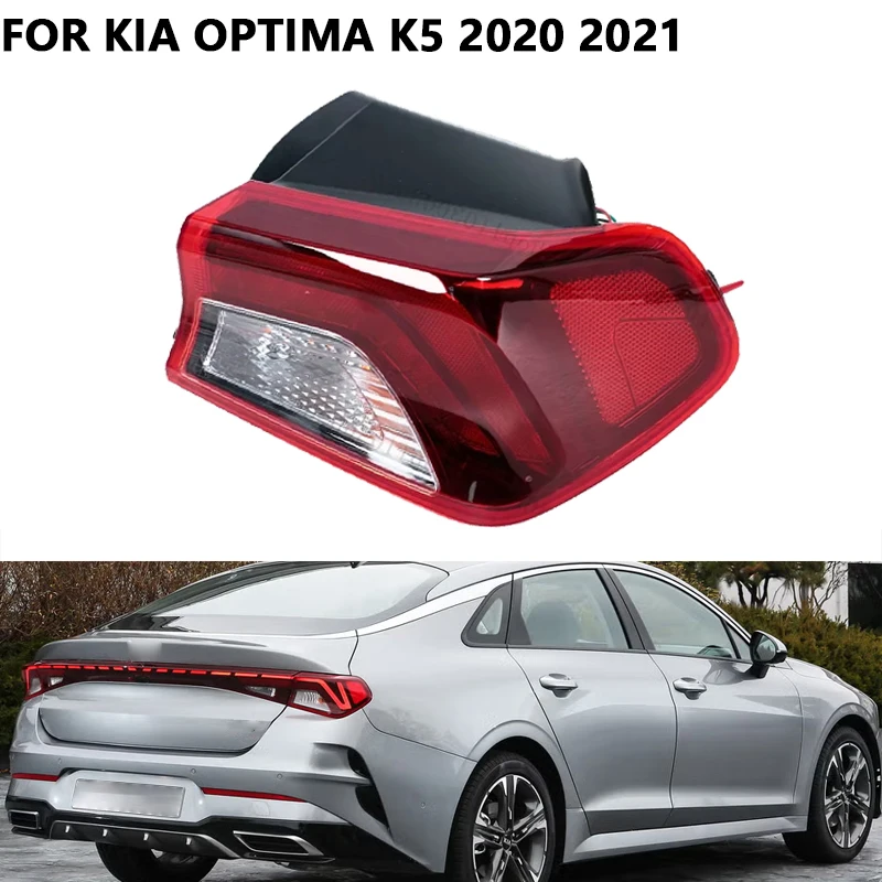 Rear Tail Light For Kia Optima K5 2020 2021 Turn Signal Light Stop Brake Lamp Driving Foglamp Reversing Lights 92401L2100