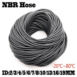 2/4/6M Nitrilerubber Oil Resistant Car Gasoline Hose NBR Rubber Fuel Tube Motorcycle Low Pressure Diesel Pipe Water Cooling Pipe