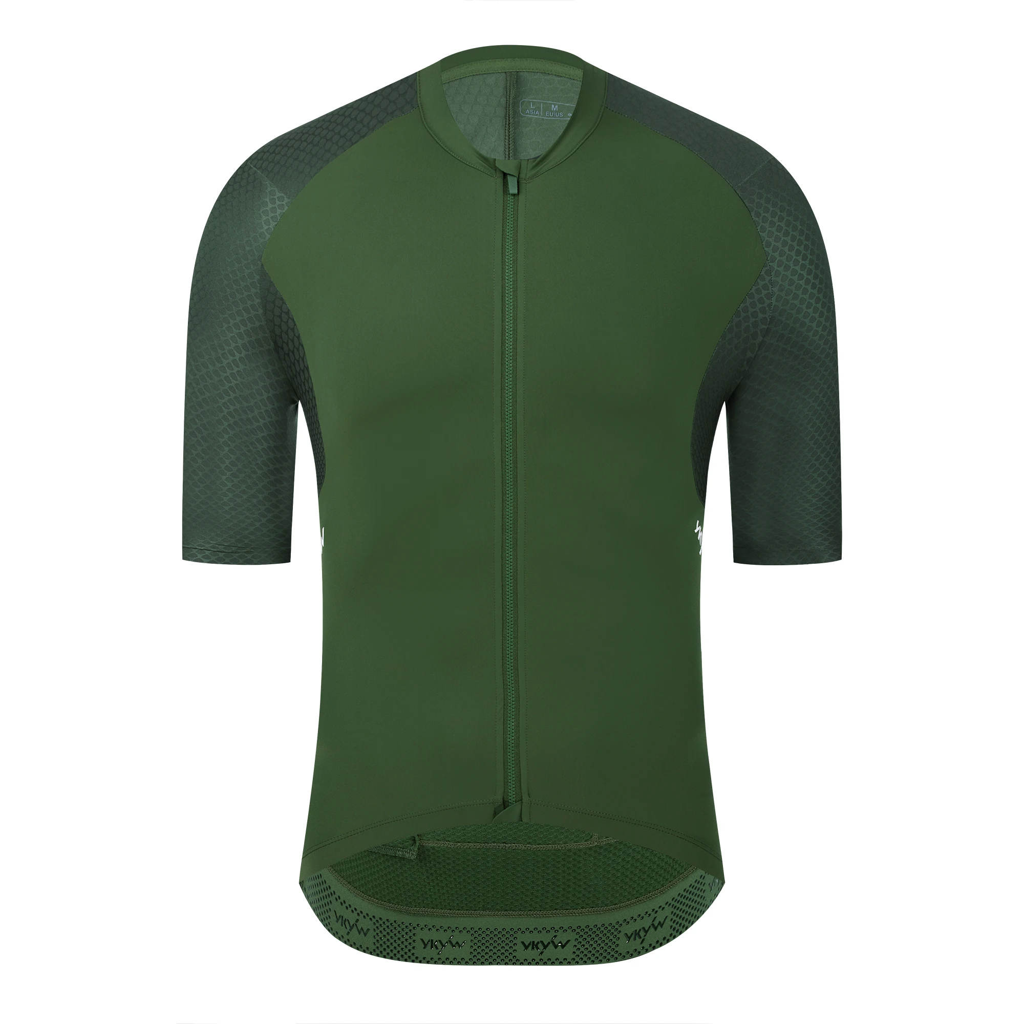 YKYWBIKE 2026 Men's Elite Cycling Clothes 5 Hours Riding Padded Bib Shorts Suit Road Bike Sets Carvico Fabric