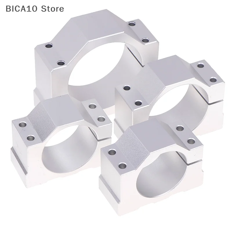 52mm 56mm 65mm 80mm Aluminum Spindle Clamp Motor Bracket For CNC Engraving Router Machine Motor Mounting Holder