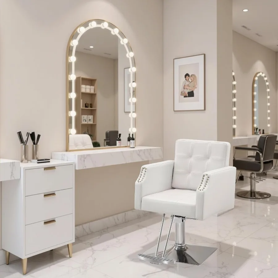BarberPub Classic Hydraulic Barber Chair, Salon Chair 8818