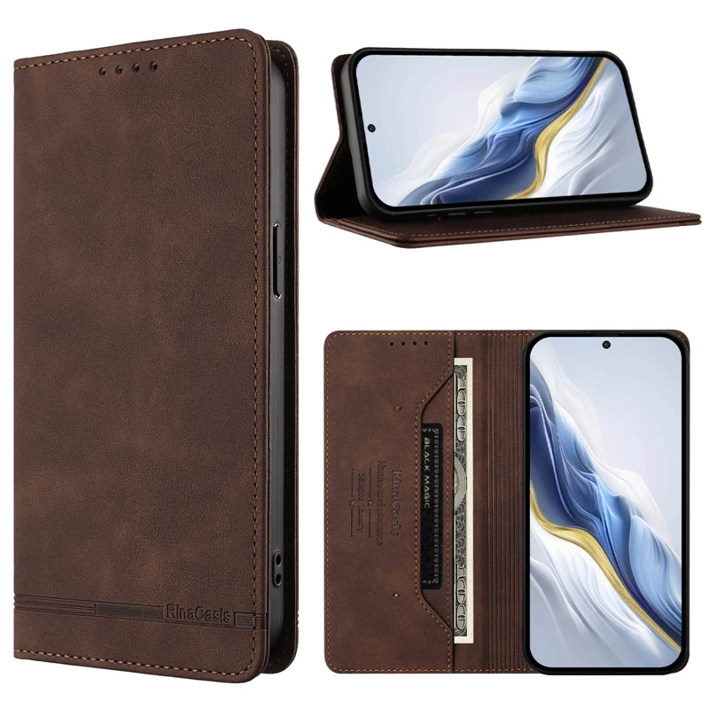 

Pop T Phone 3 Case On For T-Mobile T Phone 3 Cover Leather Magnetic Cover For T-Mobile TPhone3 Revvl 8 Flip Stand Case Funda Etu