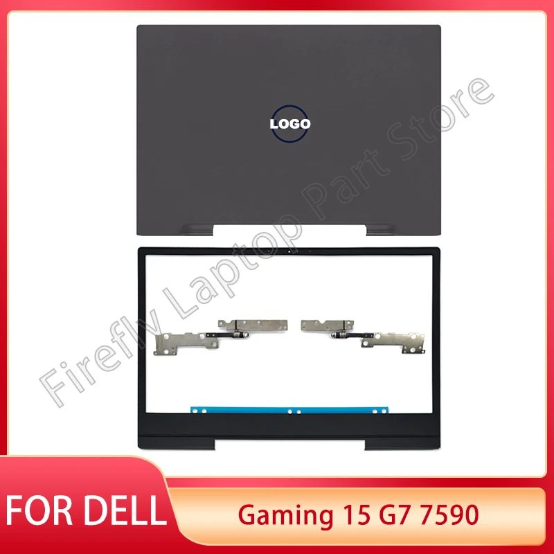 

NEW For Dell G7 7590 15.6 In Laptop LCD Back Cover Rear Lid Top Case Front Bezel Hinges 029TDN 0KG4GF