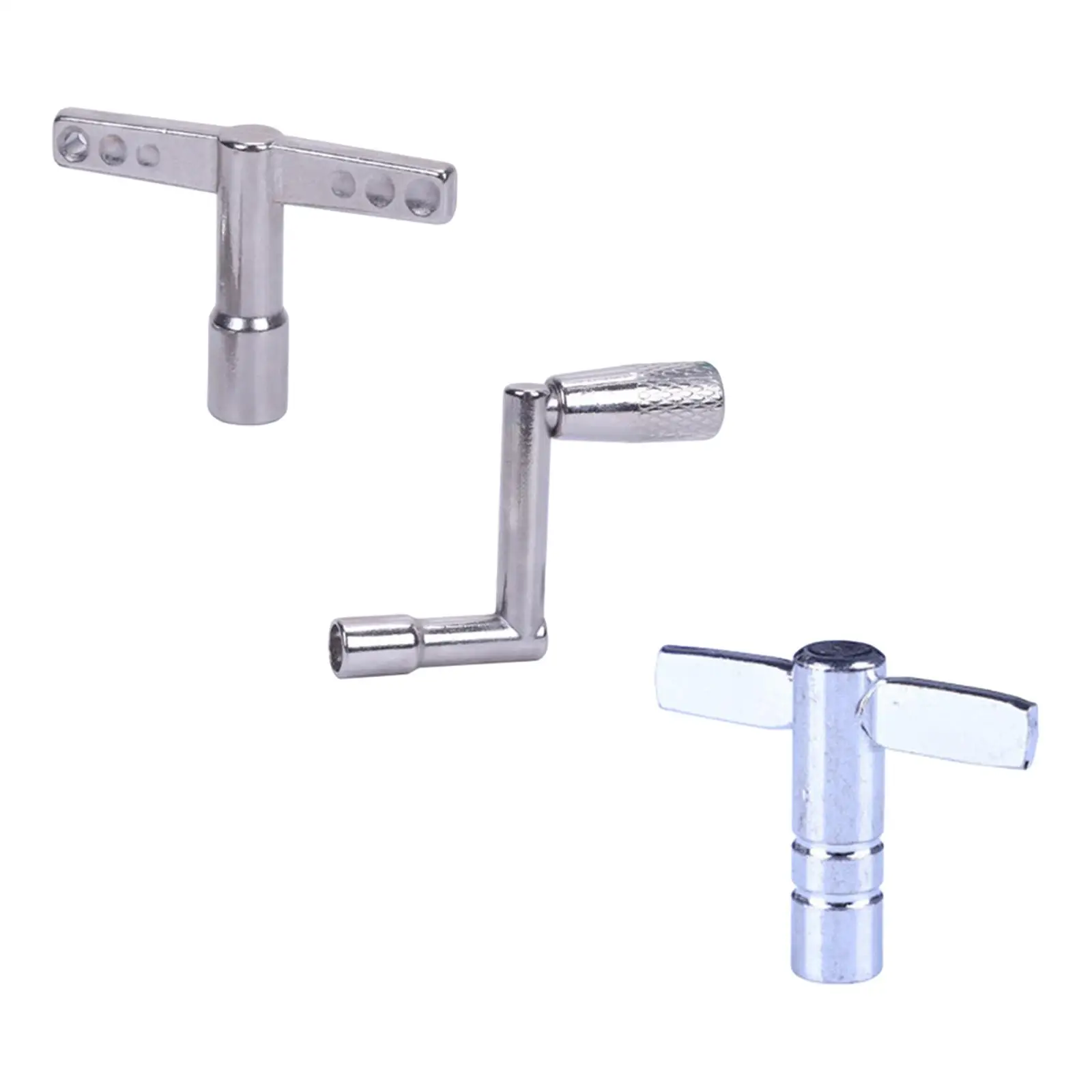 Metal Drum Keys Hand Tool Percussion Parts Head Replacement Drum Accessories for Bass Drum