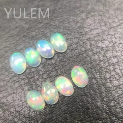 Natural Blue or Pink Brilliances 100% Natural Opal Loose Gemstone Australian Opal Gemstone Jewelry DIY Earring or Ring Pendant