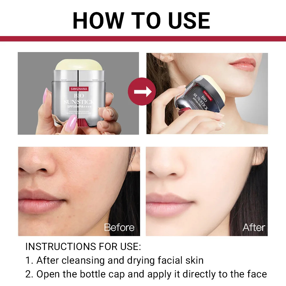 Matte Solar Blocker Isolieren Ultraviolett Haut Schutz Feuchtigkeitscreme Öl Kontrolle Bleaching Gesicht Sonne Beständig Creme Hautpflege Geschenk – Detail 10