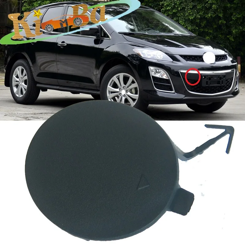 KIMBA For Mazda CX-7 CX7 2008 2009 2010 2011 Front Bumper Tow Hook Cover Cap Shell Housing House EH45-50-A10F