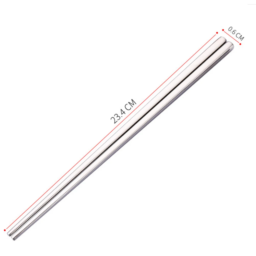 

Non-Slip Insulated Stainless Steel Chopsticks Household Tableware High Wear Resistance Corrosion Resistant Smooth Surface