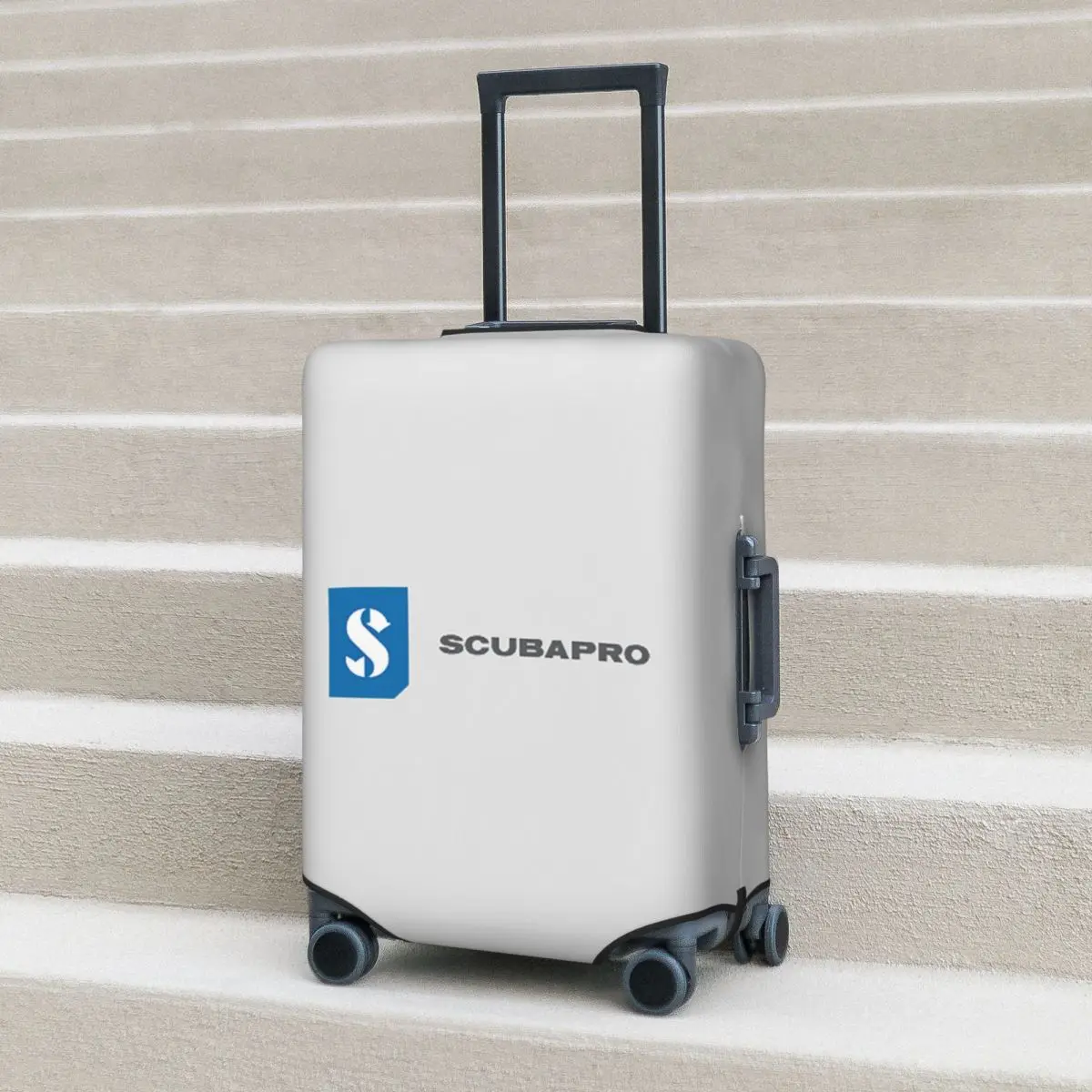 

Чехол для чемодана для дайвинга Scubapros, защитные эластичные защитные чехлы для багажа для путешествий на 18-32 дюймов