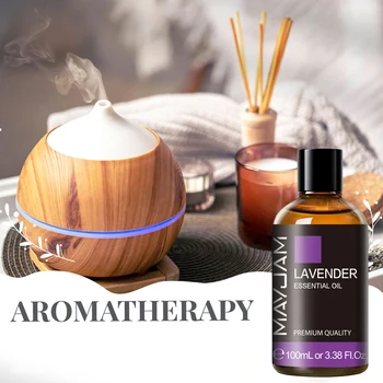Alternative view of Vanilla Sweet Orange Eucalyptus Lavender Sandalwood Peppermint Bergamot Patchouli Scents 100ML Natural Essential Oils