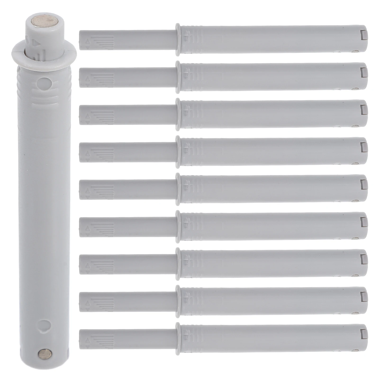 

10 Sets Heavy Duty Cabinet Latch Push Catch to Open Mechanism Door Latches Type