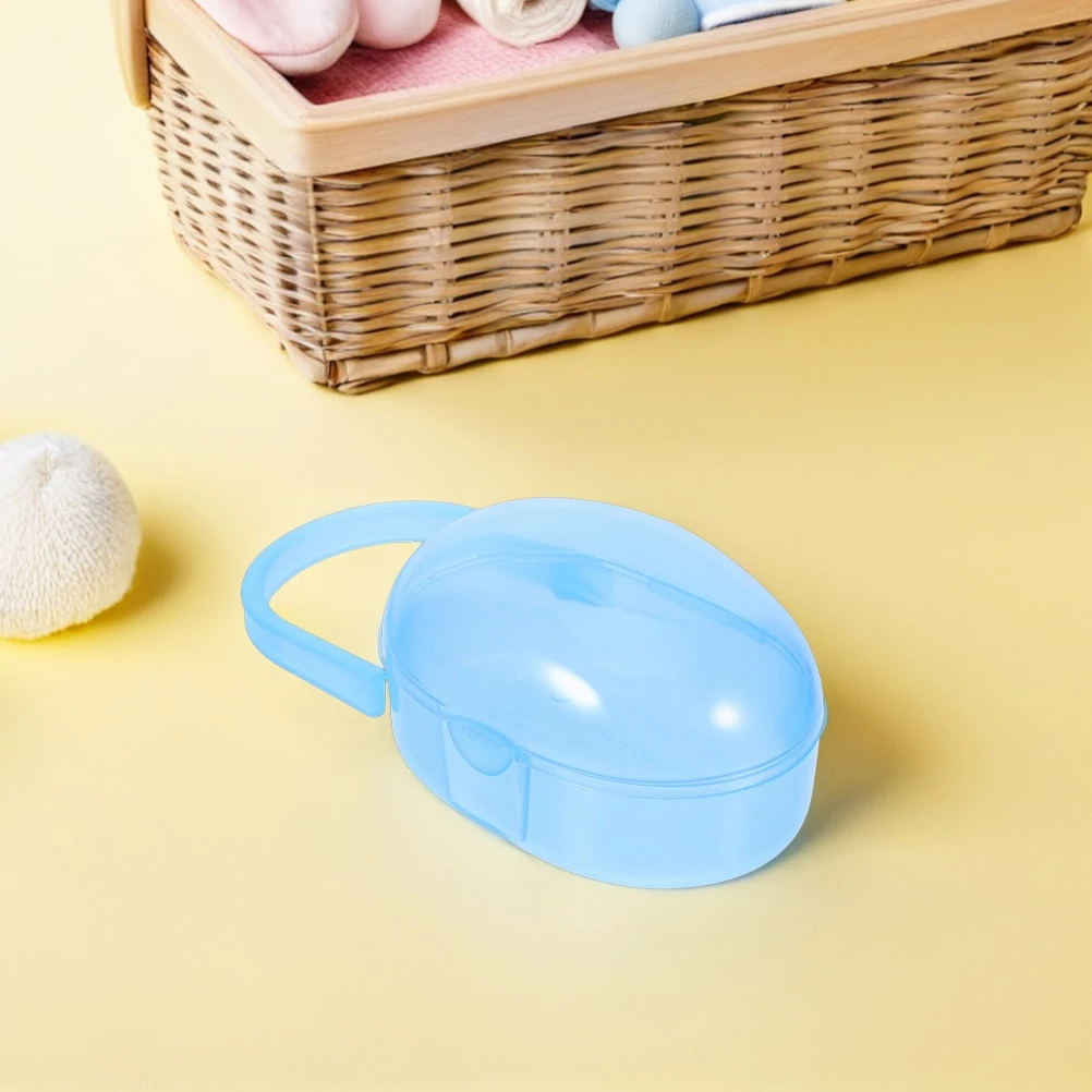 10 stuks fopspeenhouder geval lichtgewicht draagbare babyfopspeen opslagcontainer voor reizen kinderkamer accessoires