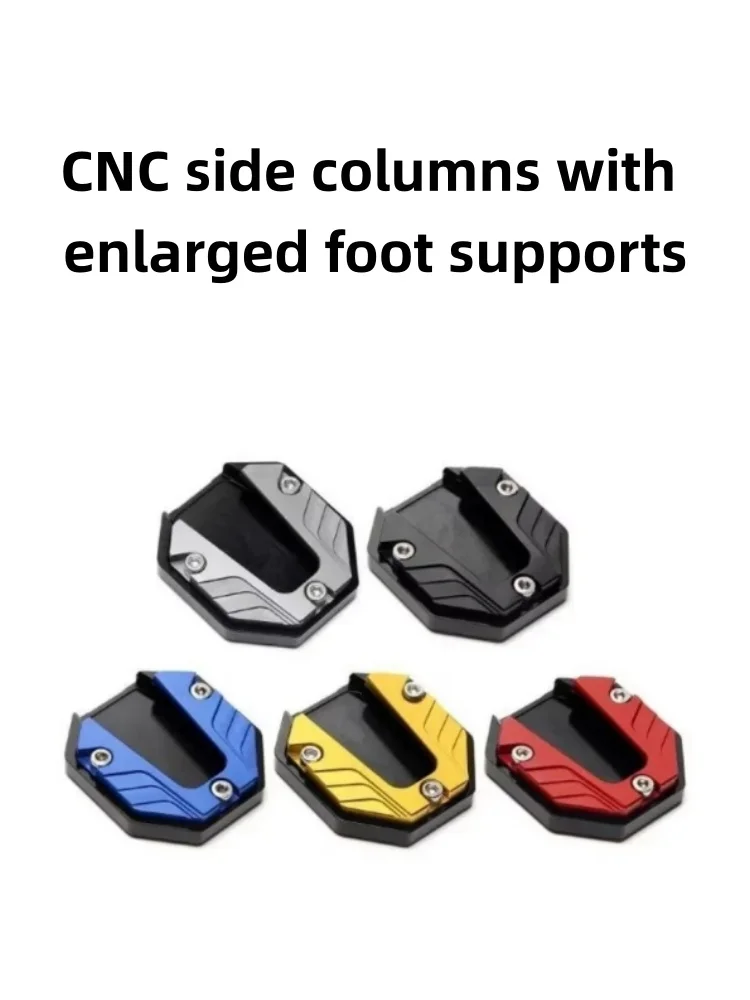 AliExpress NONE Aluminum Alloy Motorcycle Bike Extension Foot Pad Support Plate Kickstand Extender Foot Side Stand Scooter Motorbike Accessories