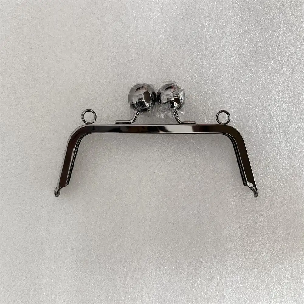 17.5cm Big Ball Purse Frame Marriage Lock Clasp With Screws Handbag Hook Round Hanger Parts Handmade Bag Hardware Accessories