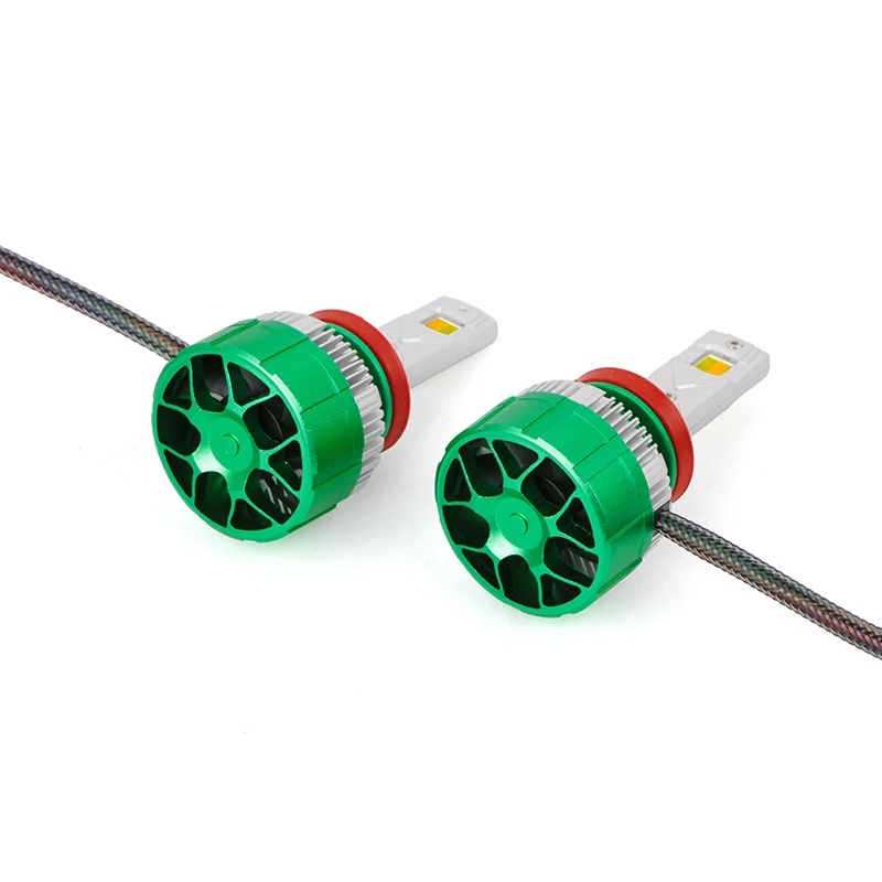 K14 H11 Led Tricolor APP Control Color 150W 4575 Chip Car Headlights Bulb H1H3 H4 H7 Canbus H8 HB3 9005 Fog Light Headlight