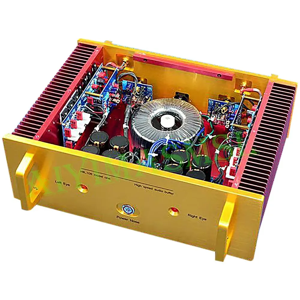 AIYIMA SMSL Referensi Dartzeel B-108 Line Tidak Ada Lingkaran Besar Umpan Balik Negatif Amplifier Pos Murni 180W 2.0 HIFI Audio Amplifier Belakang
