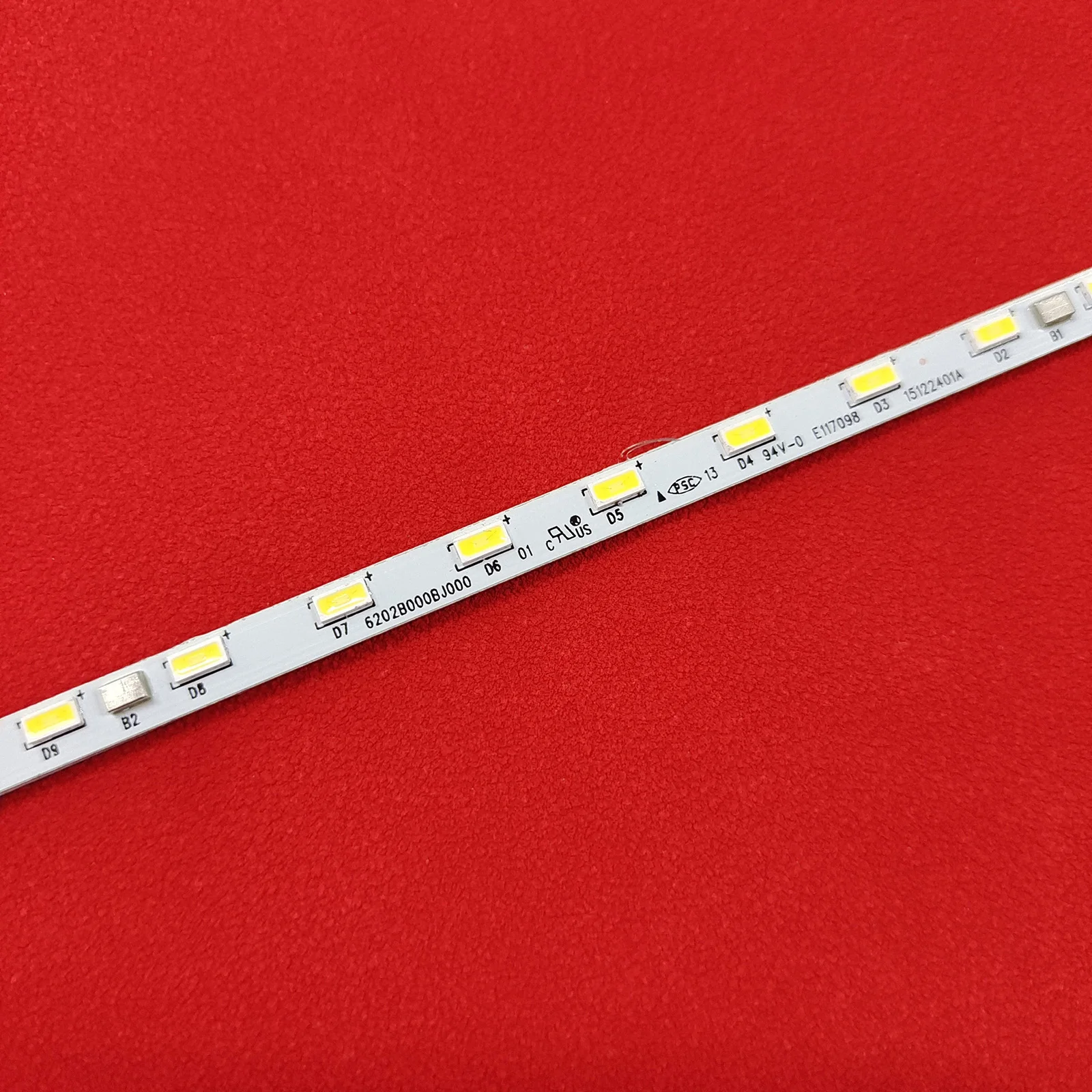 Imagem -02 - Tira de Retroiluminação Led para 6202b00bj000 E117098 V290bj1-le3 3d32a4000i 3d55a4000ic 32leds 363 mm