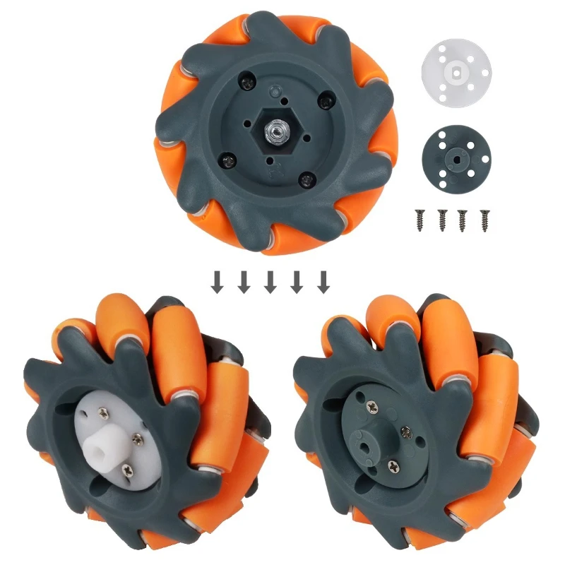 

Omnidirectional wheel TT motor robot DIY accessories, smart car tires