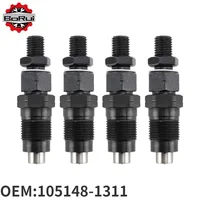Inyectores de combustible para Mitsubishi 4D56, motor L200, L300, L400, recogida diésel, 105148-1311, MD196607, 9430610179, 1/4 Uds.
