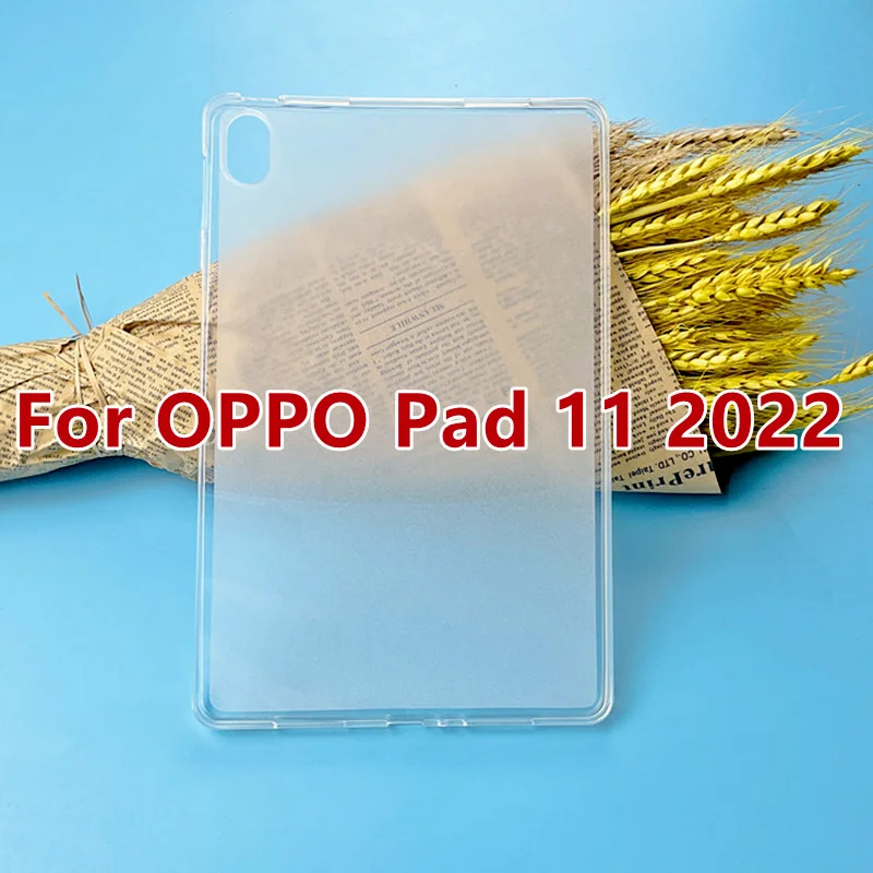 Tablet case for OPPO Pad 11 2022 Silicone soft shell TPU Airbag cover Transparent protection Funda for OPPO Pad 11 inch