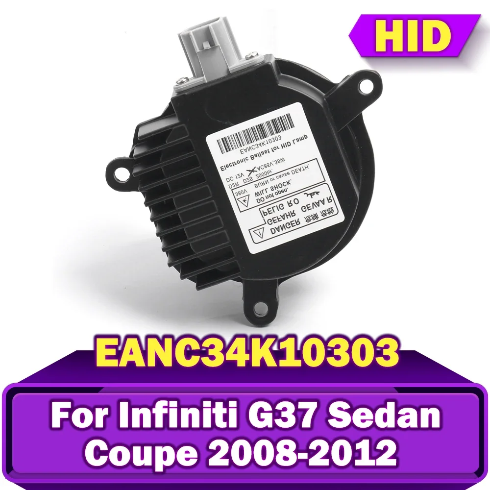 EANC34K10303 HID Xenon Electronic Ballast Control Igniter Unit 35W D2R D2S For Infiniti G37 Sedan Coupe 2008 2009 2010 2011 2012