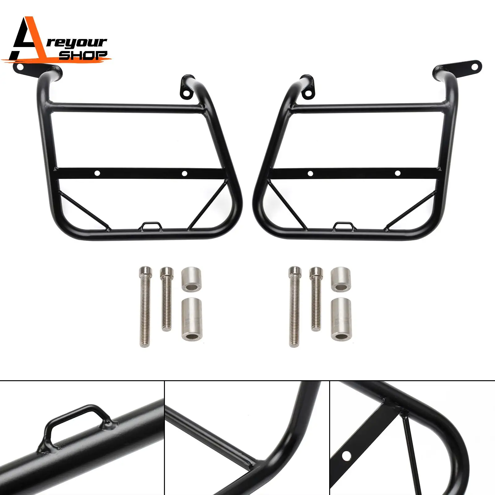 

Luggage Rack Side Saddle Bag Mount Bracket for Honda Crf250L Jp Ver. 2021-2023 Right
