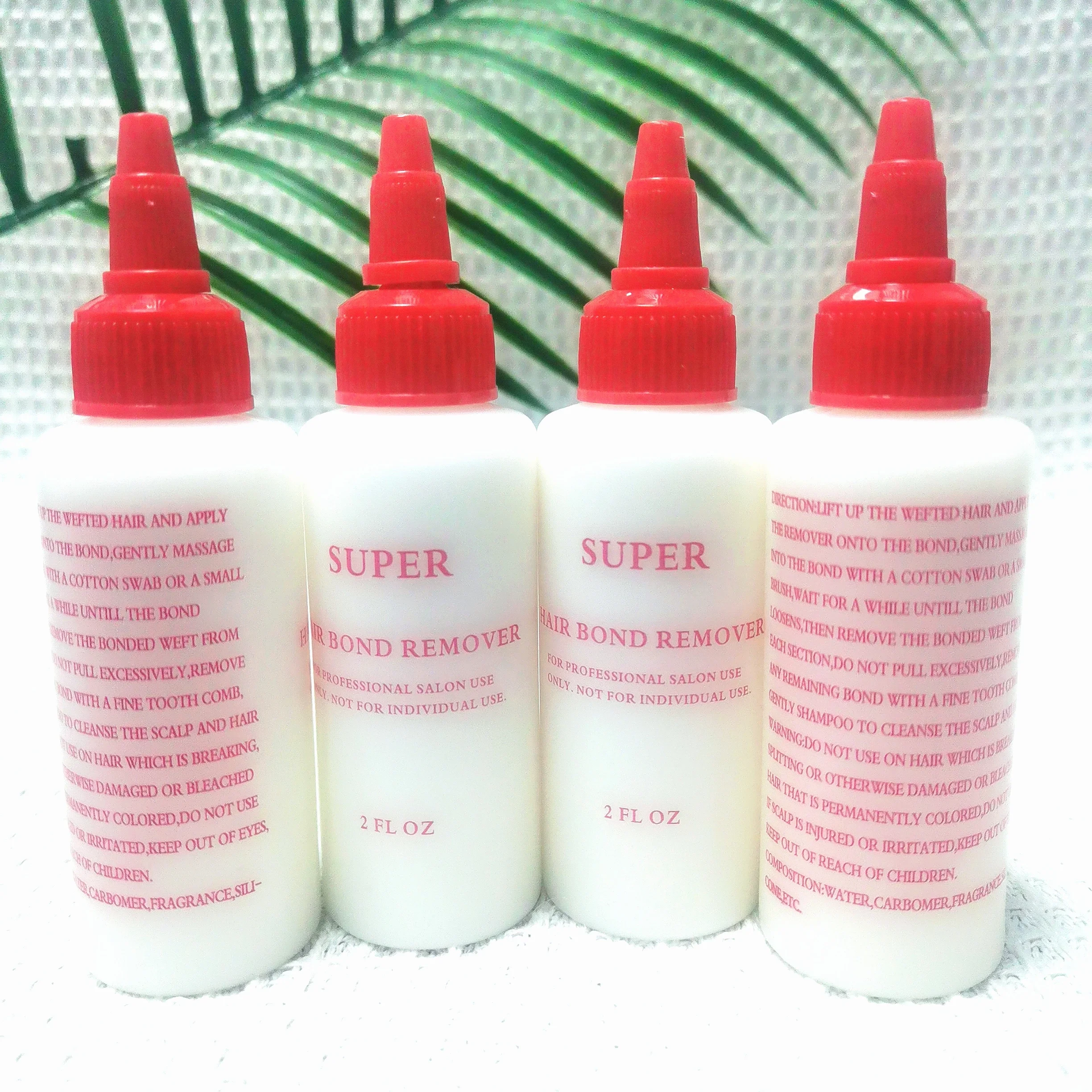 يستخدم الصالون الاحترافي 2FLOz مزيل الغراء الأسود المضاد للقالب، وحزمة غراء الشعر المستعار بالجملة، ومجموعة تركيب الشعر المستعار