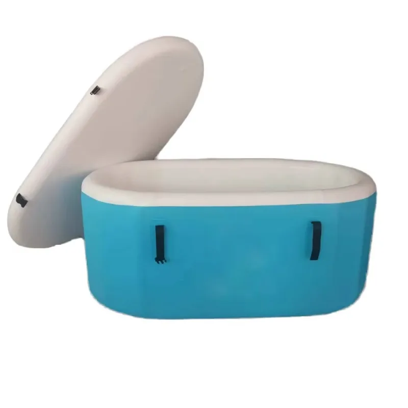 Modern Portable PVC Fitness Therapy Spa Bath, Stylish Inflatable Design, Indoor Use, Unisex, Unisex, Pain Relief Fast Delivery