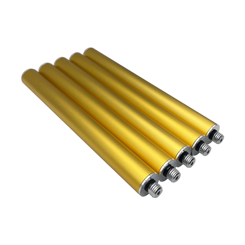 5pcs Brand new 30 CM Length Diameter 32mm Yellow GPS Antenna Extension Pole for LECA Trimble SOUTH 5/8 x 11