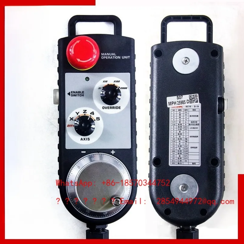 GSK980TDi Electronic Handwheel Numerical Control Engraving Machine SC10-D/S with Emergency Stop External Hand Pulse