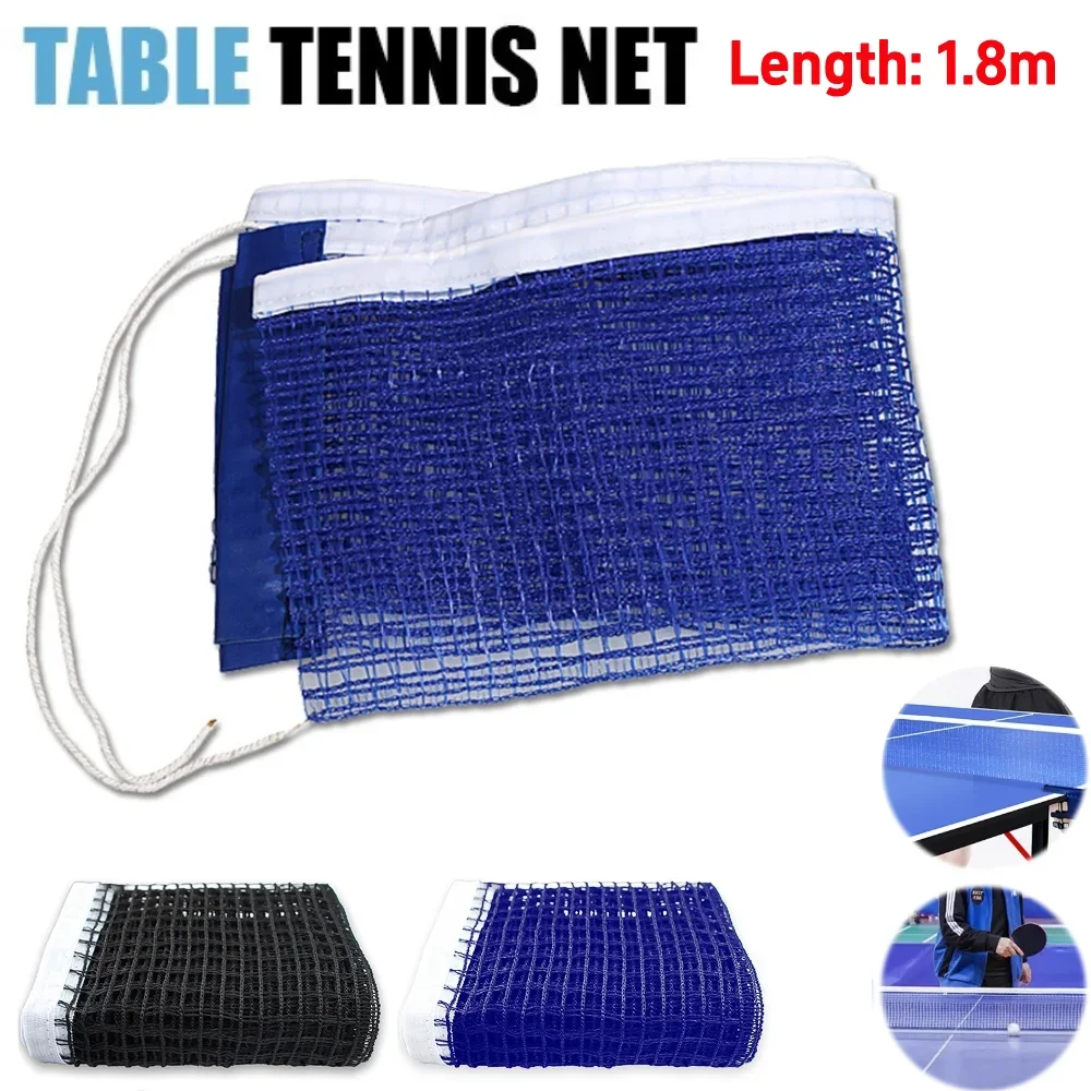 

180cm Table Tennis Net Portable Net Replacement Ping Pong Net with Adjustable Rack For Ping Pong Playing Table Tennis Mesh Net