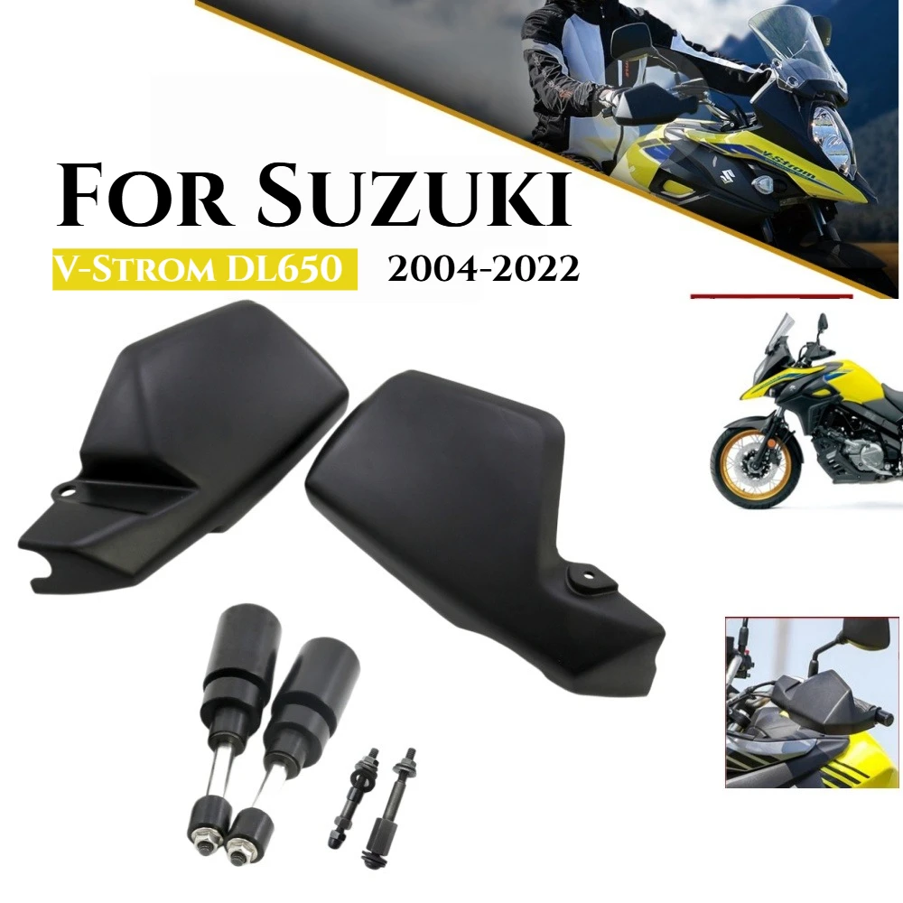 

For Suzuki V-Strom DL650 2004-2022 Motorcycle Handguard Shield Hand Guards Brake Clutch Lever Protector V Strom 650 Accessories
