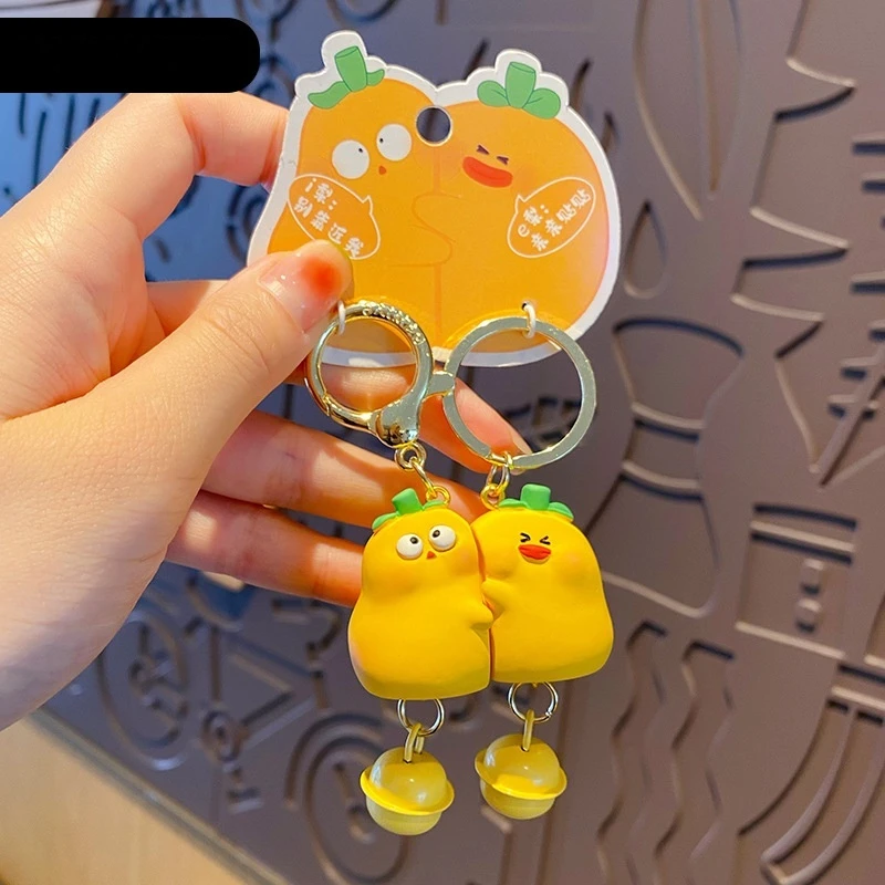 

Couple Matching Resin Keychain Doll Backpack Pendant Love Letter Design Popular Internet Toy Gift For Lovers