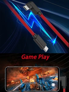 Pengisi Daya Cepat PD 80W 120W 135W 6A untuk Nubia Red Magic 7 7S Z40 Z40S Pro 6A Kabel Data Gaming Tipe-C ke USB C NeoCharge 8 penjualan terbaik redmagic 7 pro - №