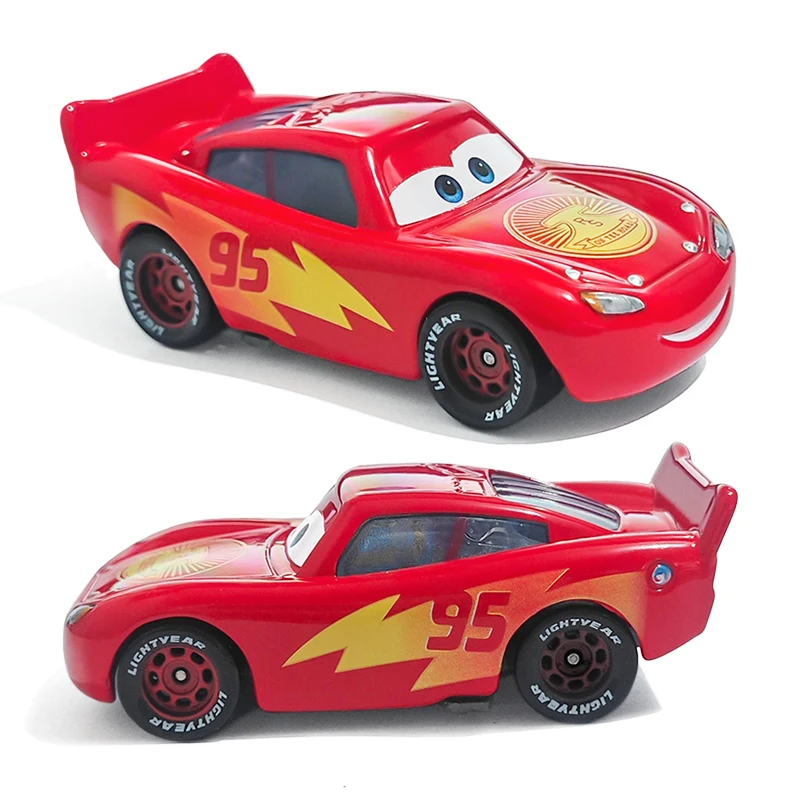 Pixar Cars Travel Lightning McQueen 1/55 Ratio Modeling Metal Kids Toys Alloy Racing Model Collectibles Birthday Gifts