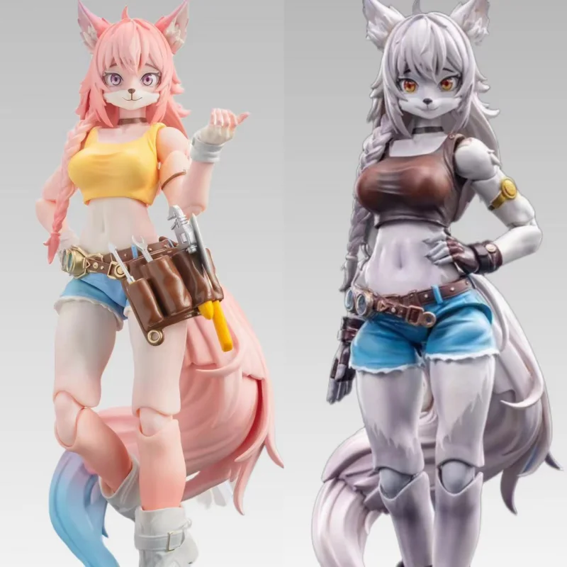 LADoTOYS Mystic Land Adventure Squad Fox Girl Liya Alupex Repairman Style & Candy Land Style Figurine à l'échelle 1/12